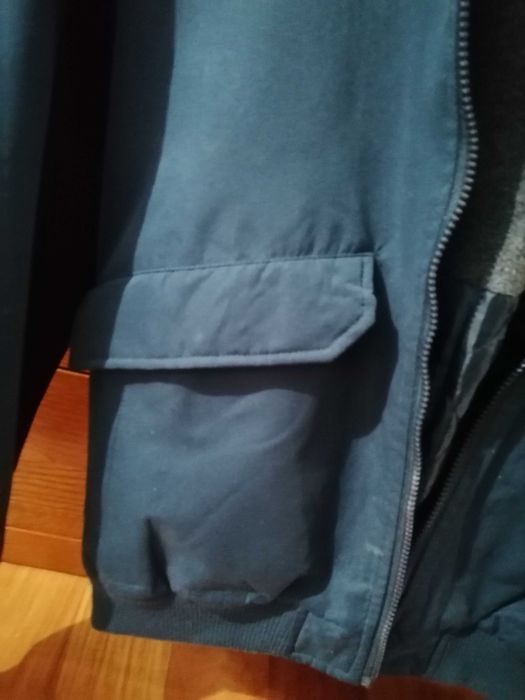 Blusão azul escuro forrado com pelo - Tiffosi