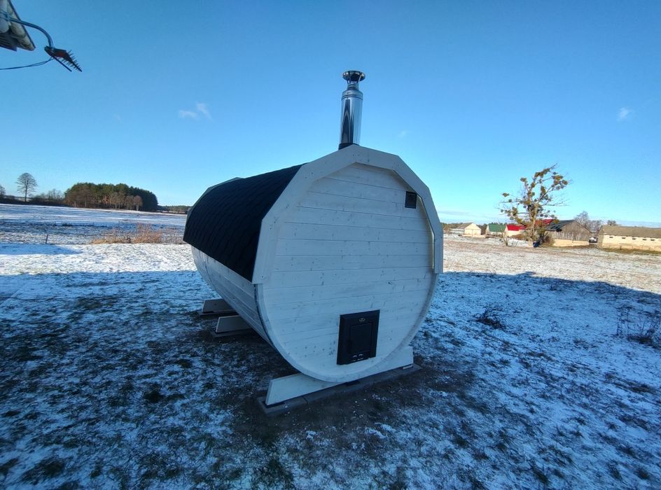 Sauna ogrodowa Beczka 350 cm