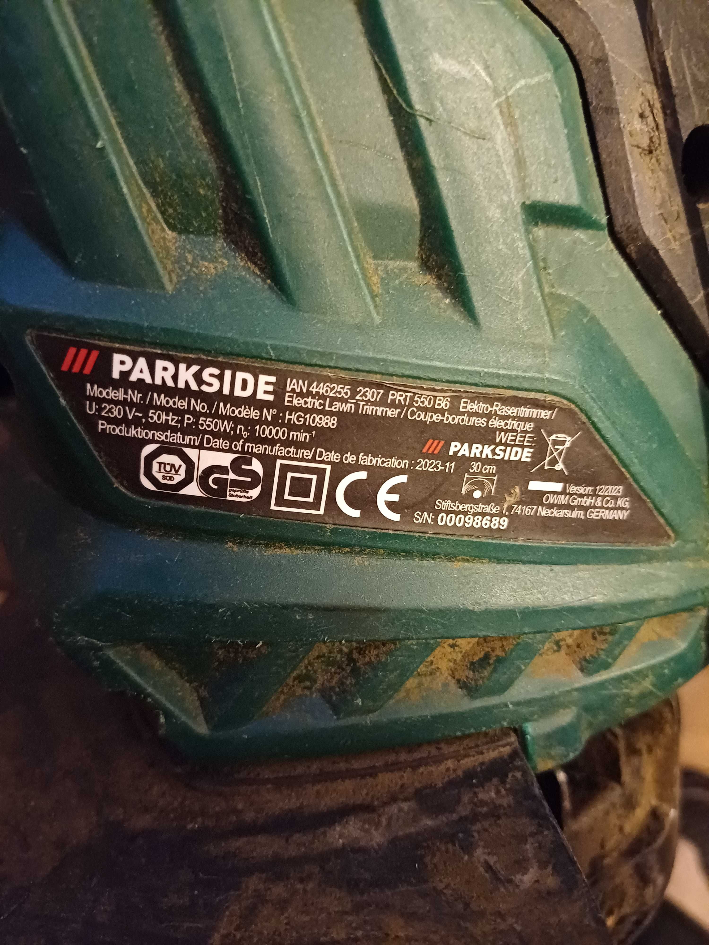 Podkaszarka Parkside