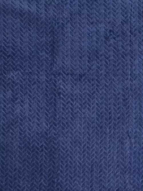 koc granatowy 130x160cm Top Secret