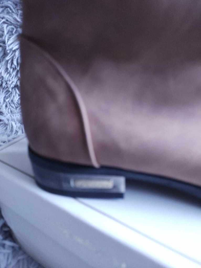 botki na jesien ocieplane,36,rude,nowe