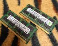 SAMSUNG DDR3 4GB 1600MHz M471B5273CH0-CK0 x2