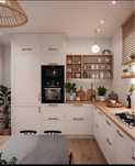 Cozinha e móveis em estilo provençal