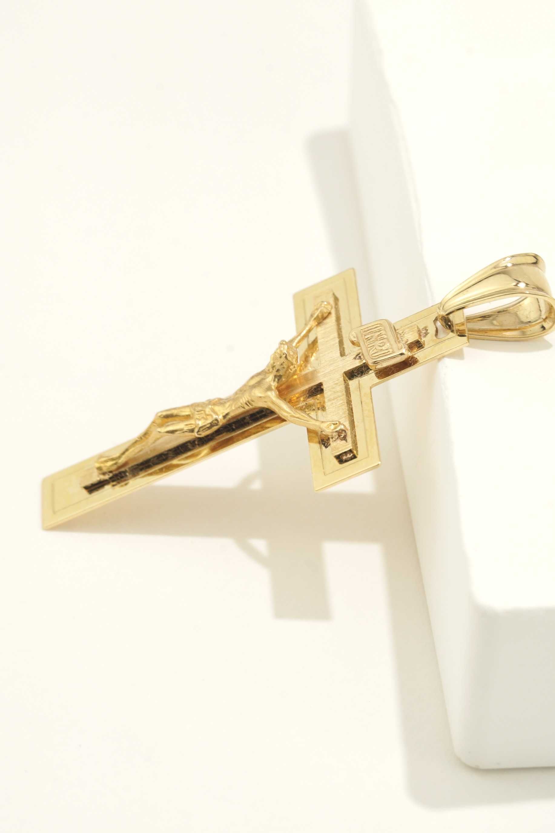 Złote krzyżyk 14K 4.00g