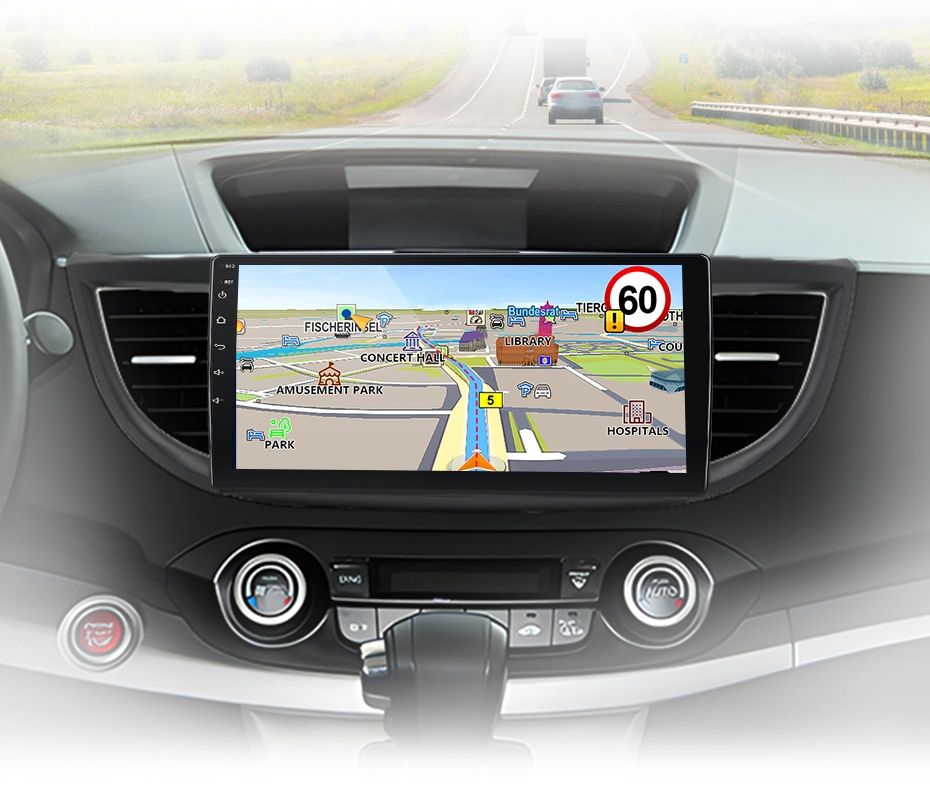Rádio android Honda Cr-V 2012-16 CARPLAY WIFI GPS BT novo
