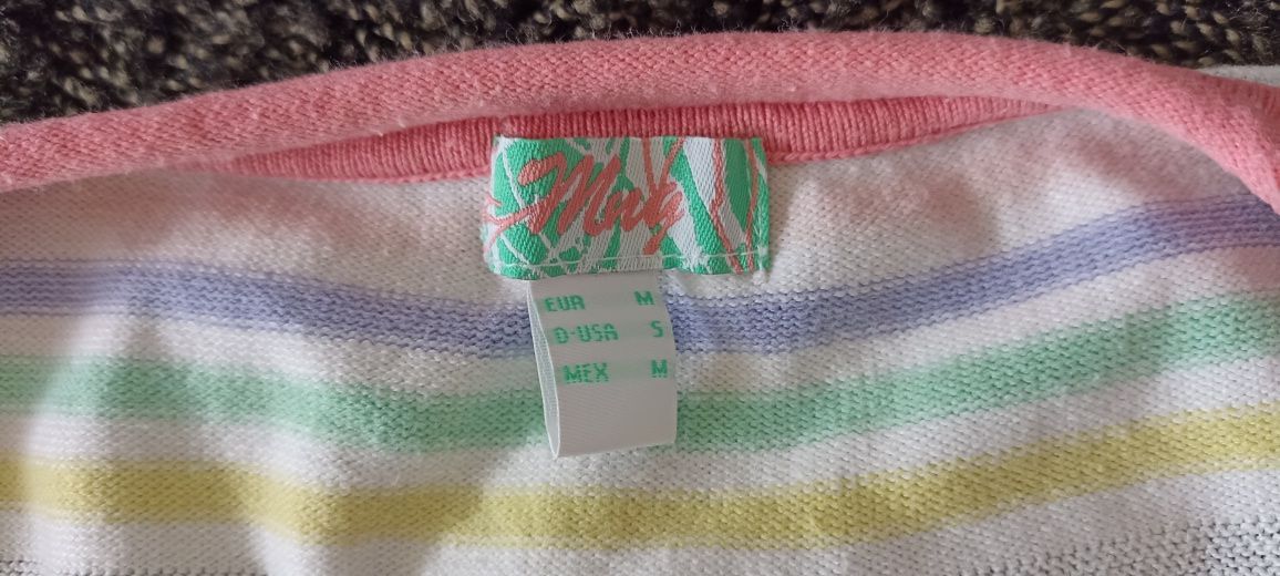 Camisola colorida manga 3/4 da Mango tamanho M(pequeno) só 3€