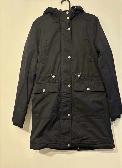 Czarna parka zimowa damska Medicine