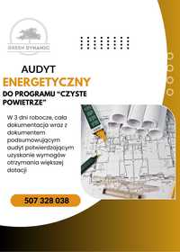 Audyt energetyczny, wnioski do programu "Czyste powietrze"