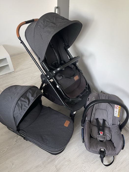 Sprzedam wózek Cybex Balios M 3w1 + Adaptery + Fotelik maxi cosi
