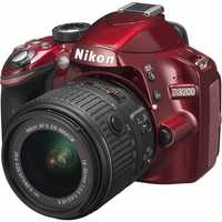 Продам фотоаппарат Nikon D3200 18-55mm VR Kit Red