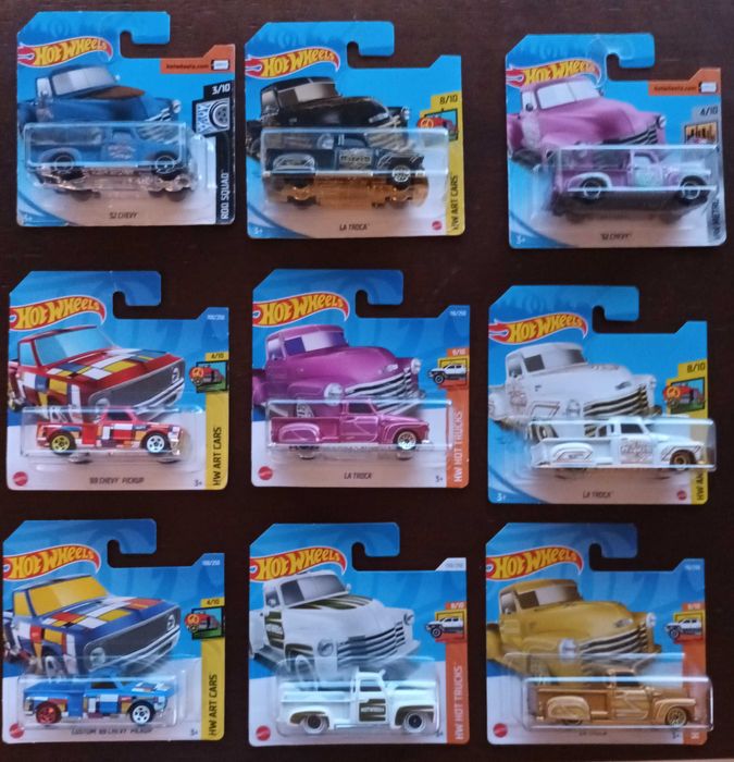 Hot Wheels Novos. Vários, Mainline. Escala 1/64