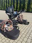 Wozek  3 w 1 firmy  adamex + fotelik cybex