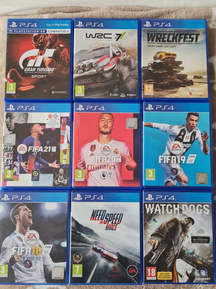 Jogos PS4 originais