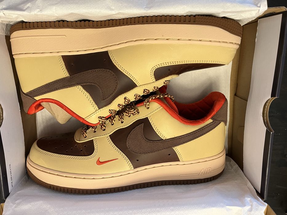 Tenis air force castanhos