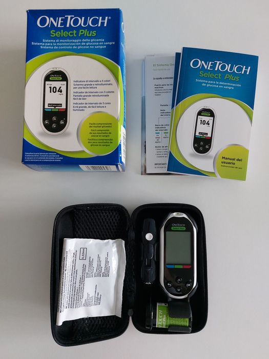 Máquina medidor de glicemia