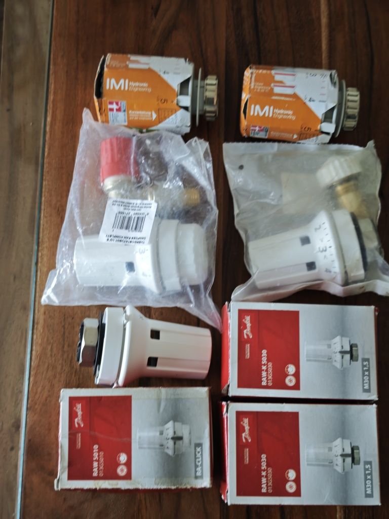 Głowice termostatyczne , Danfoss, IMI  i inne, orginał