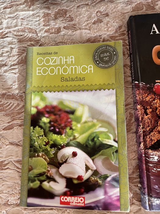 Vendo 5 livros de receitas diversas
