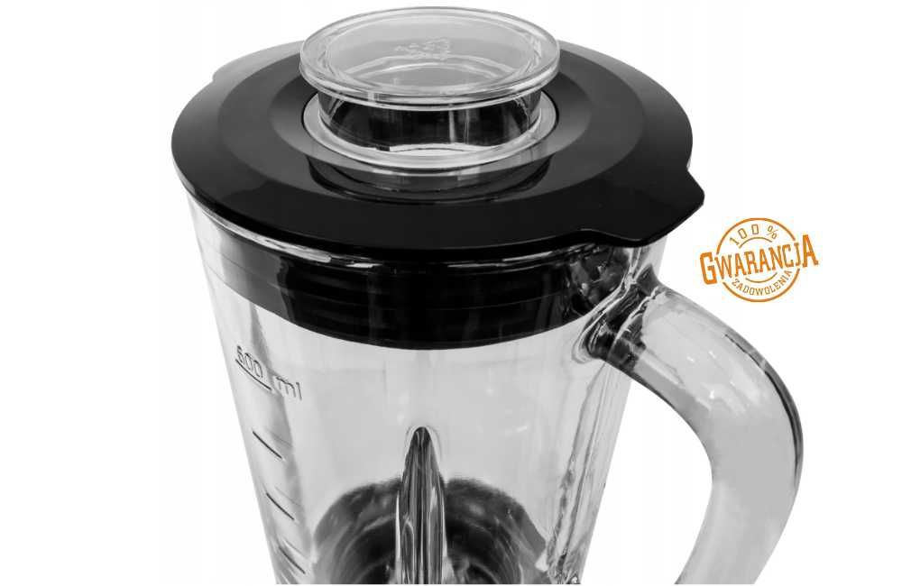 OKAJZA - Blender Kielichowy Szklany LOVIO Blender 900 W Czarny