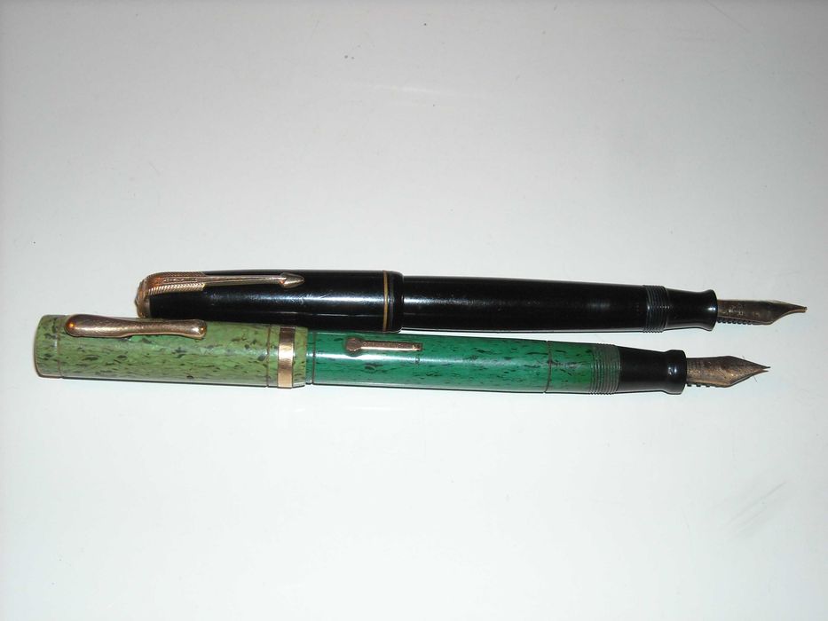 Parker e Conklin - 2 Canetas de Tinta Permanente Antigas