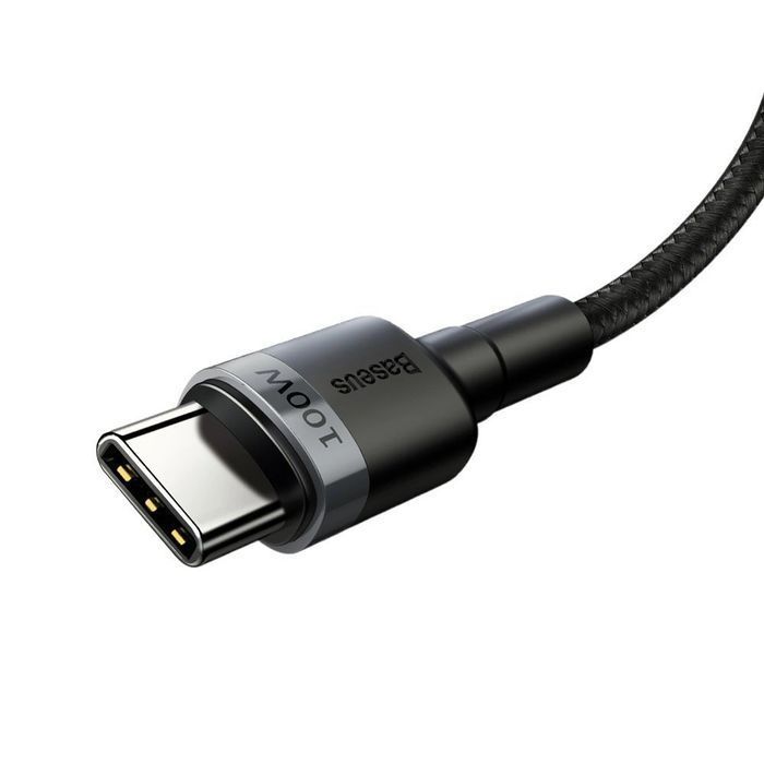 Baseus Cafule nylonowy kabel przewód USB Typ C PD 2.0 100W 20V 5A 2 m