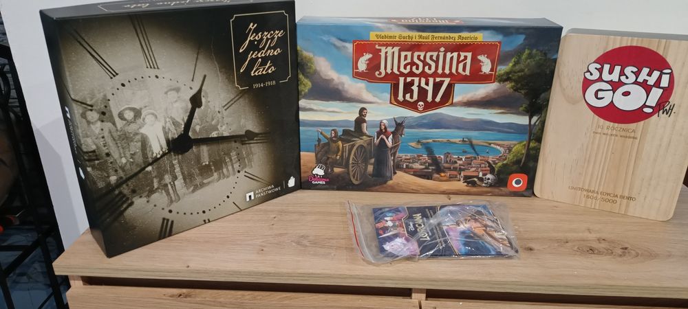 Zestaw 3 Gier Planszowych (opis)