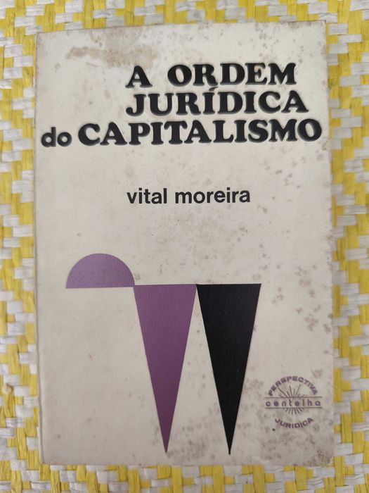 A ordem jurídica do capitalismo . 
Vital Moreira
