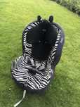 Fotelik romer King II zebra