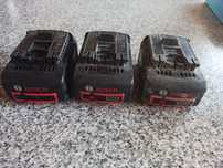 Bosch baterie, akumulatory  zestaw 3szt