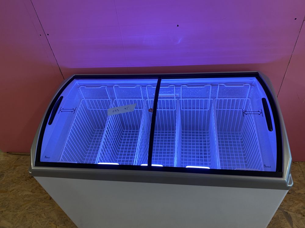 Морозильный ларь juka юка 400 литров морозильная камера витрина