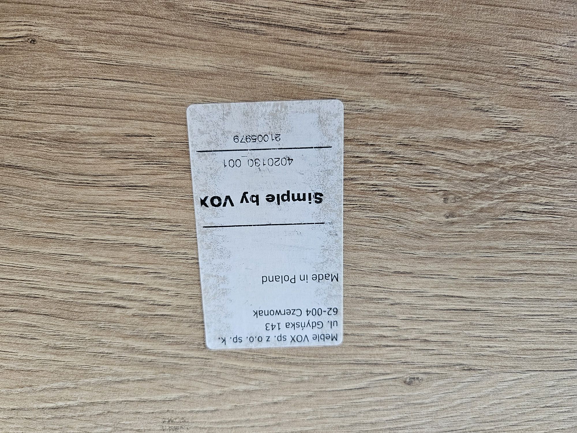 Przewijak na komodę Vox Simple