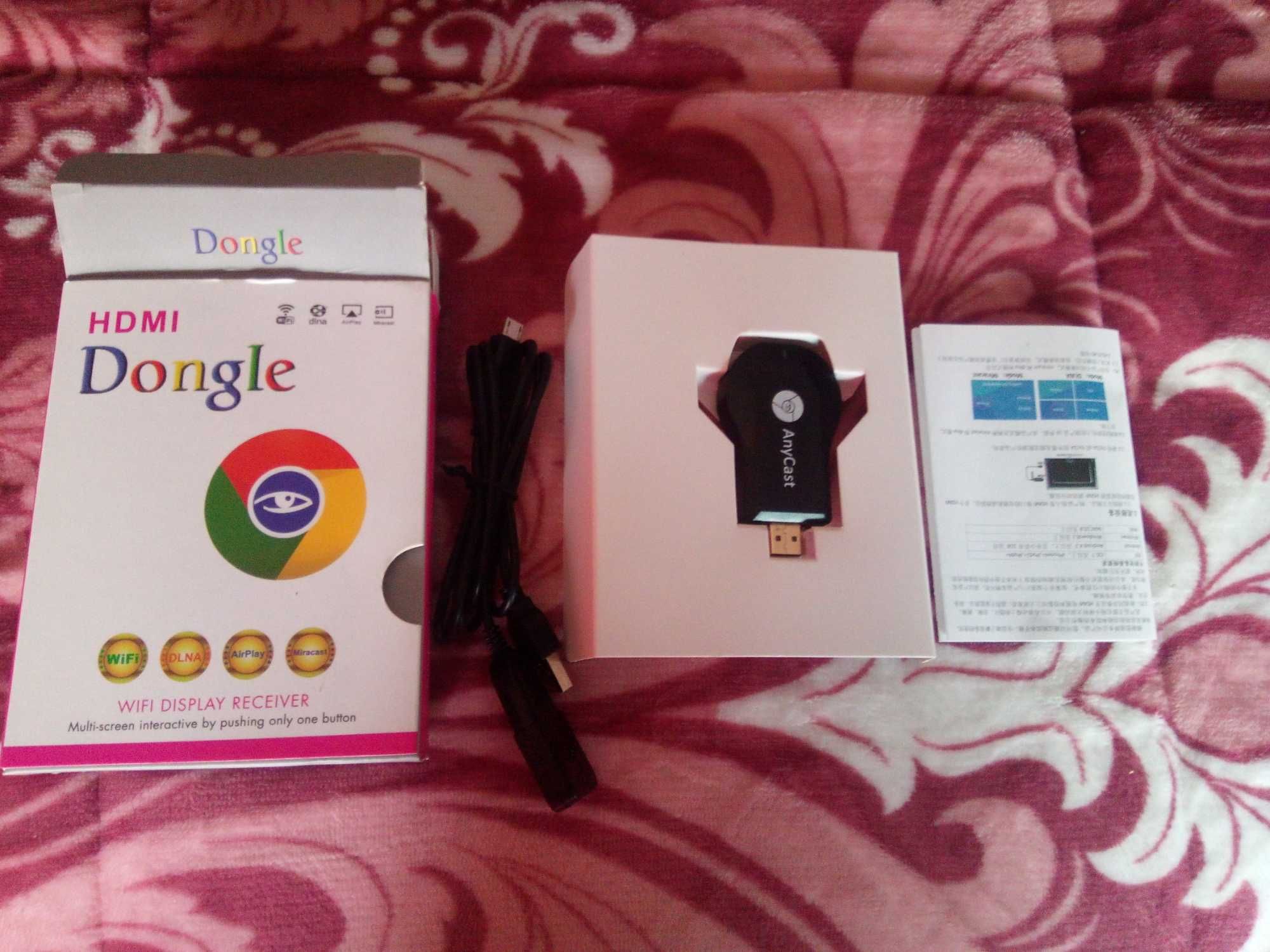 Chrome cast, HDMI Dongle. C/ novo