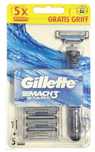 GILLETTE MACH3 START MASZYNKA + 5 wkładów ostrzy wymiennych
