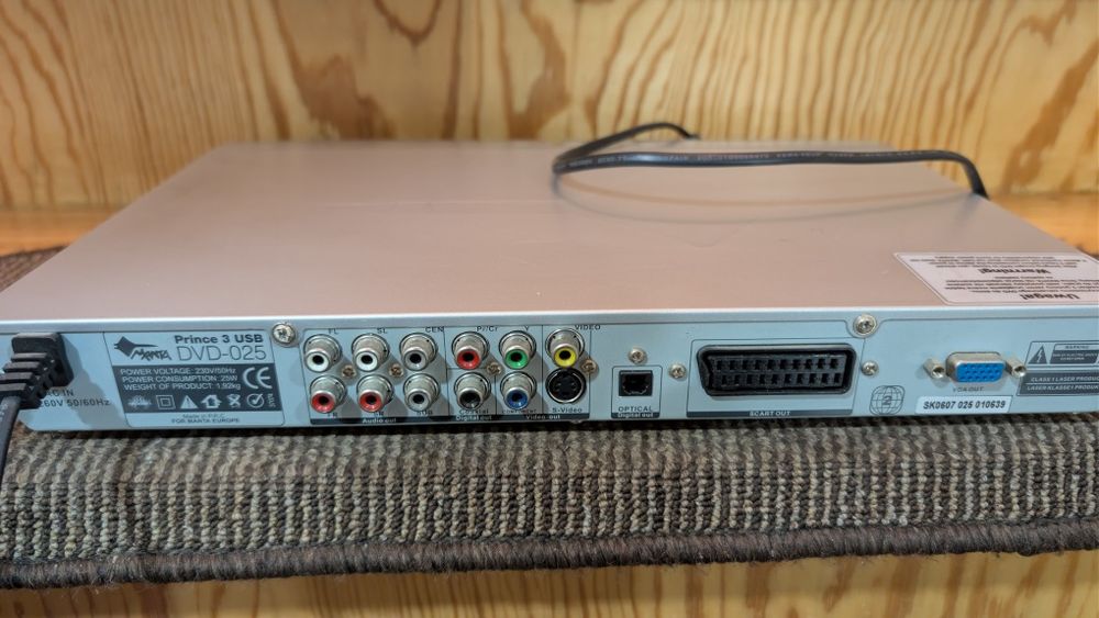 DVD Manta 025 Prince 3 USB