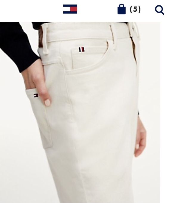 Tommy Hilfiger. Белые джинсы. Брендовые Оригинал Новые. Размер 29. США