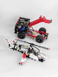 2 НАБОРИ lego technic 42061 42057 лего технік 2 в 1 літак погрузчик