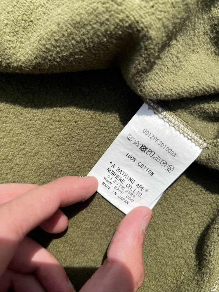 ОРИГІНАЛ! Zip hoodie BAPE (M)