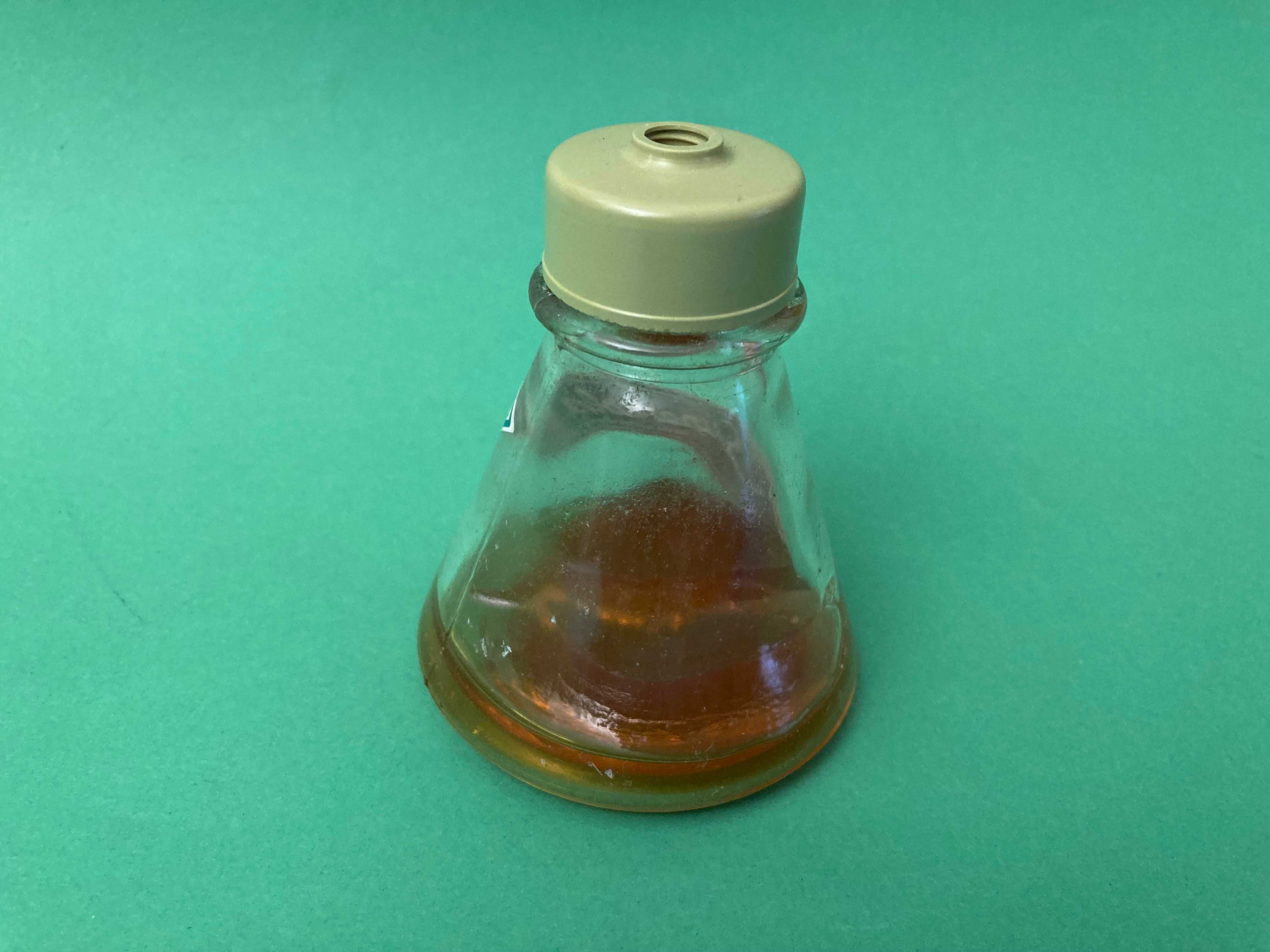 Frasco em vidro de Cola Supercola Anos 60/70 tamanho grande