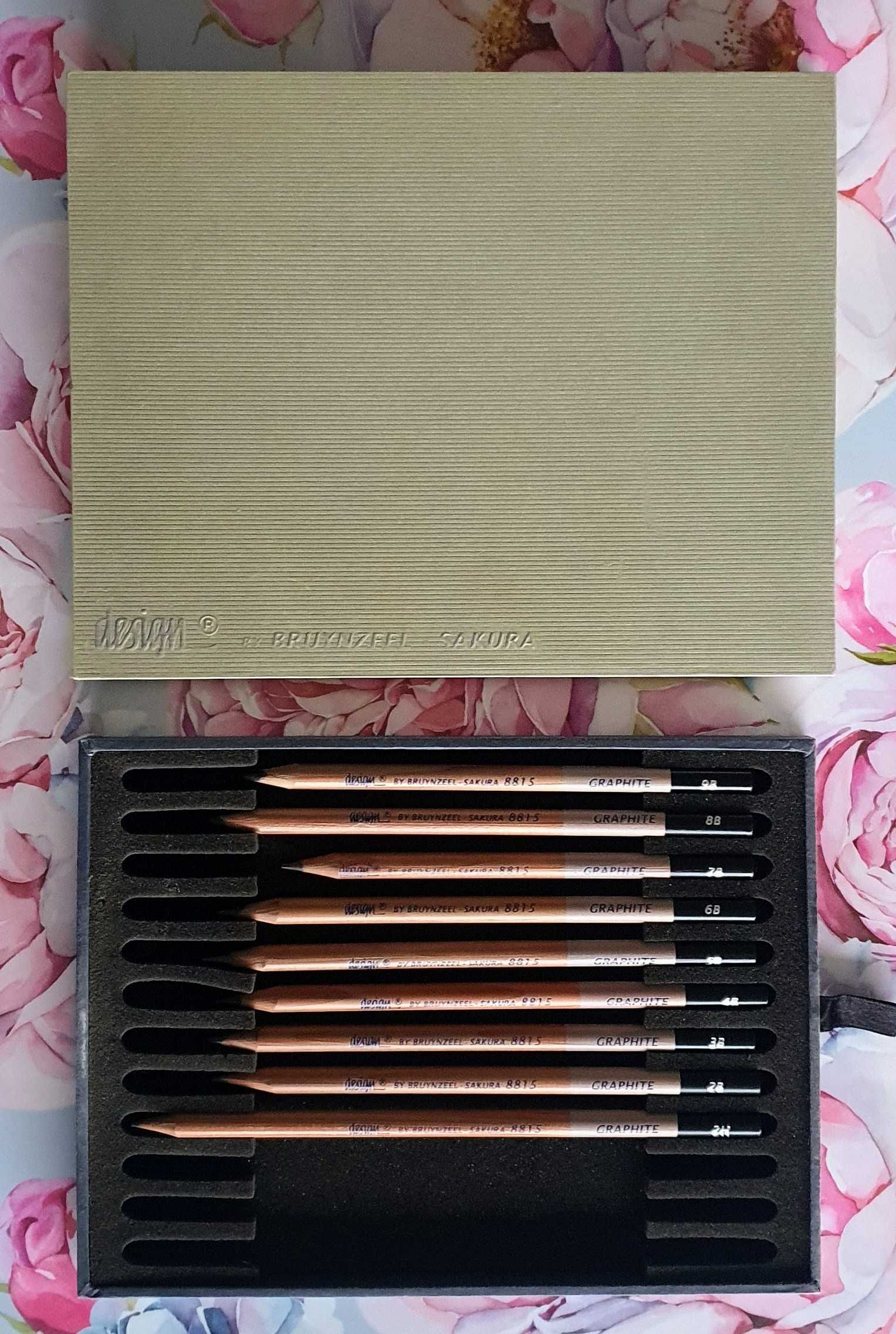 Sakura Bruynzeel Design Graphite ołówki etui opakowanie