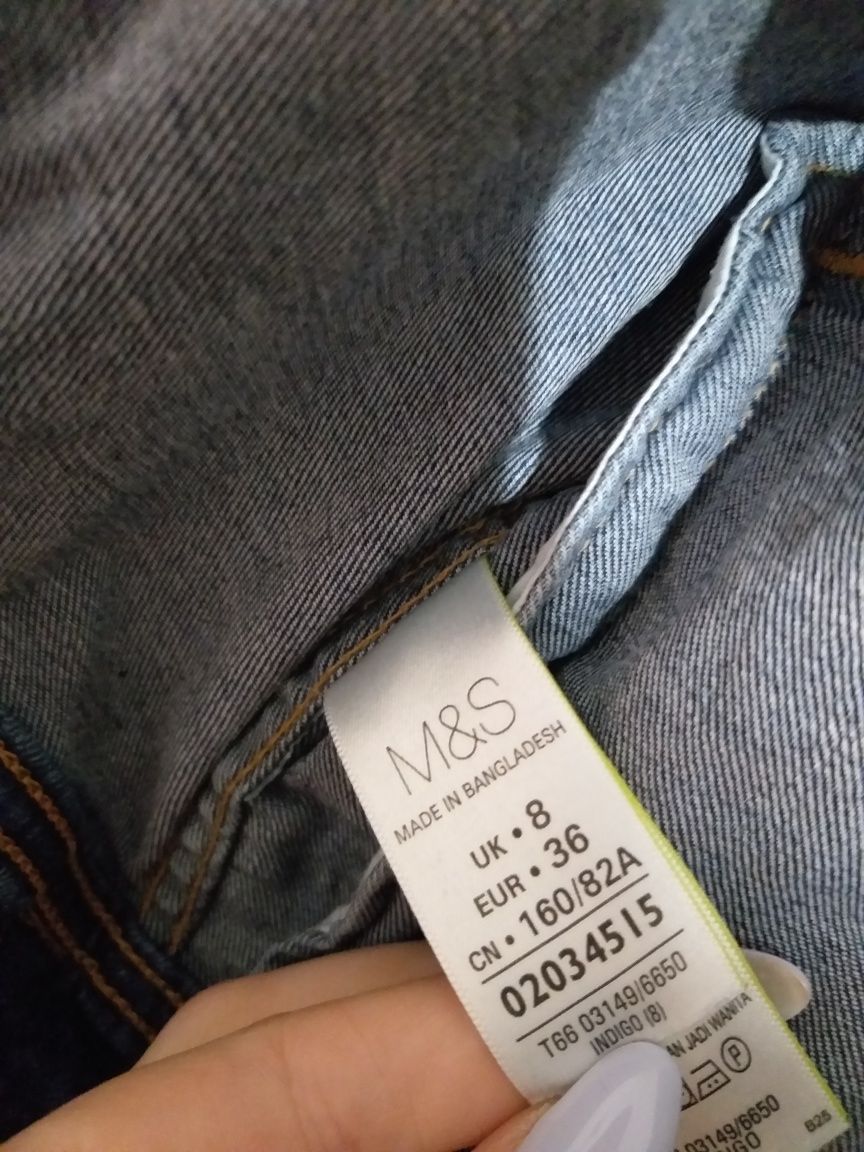 Kurtka dżinsowa katana Marks&Spencer Aztec S 36