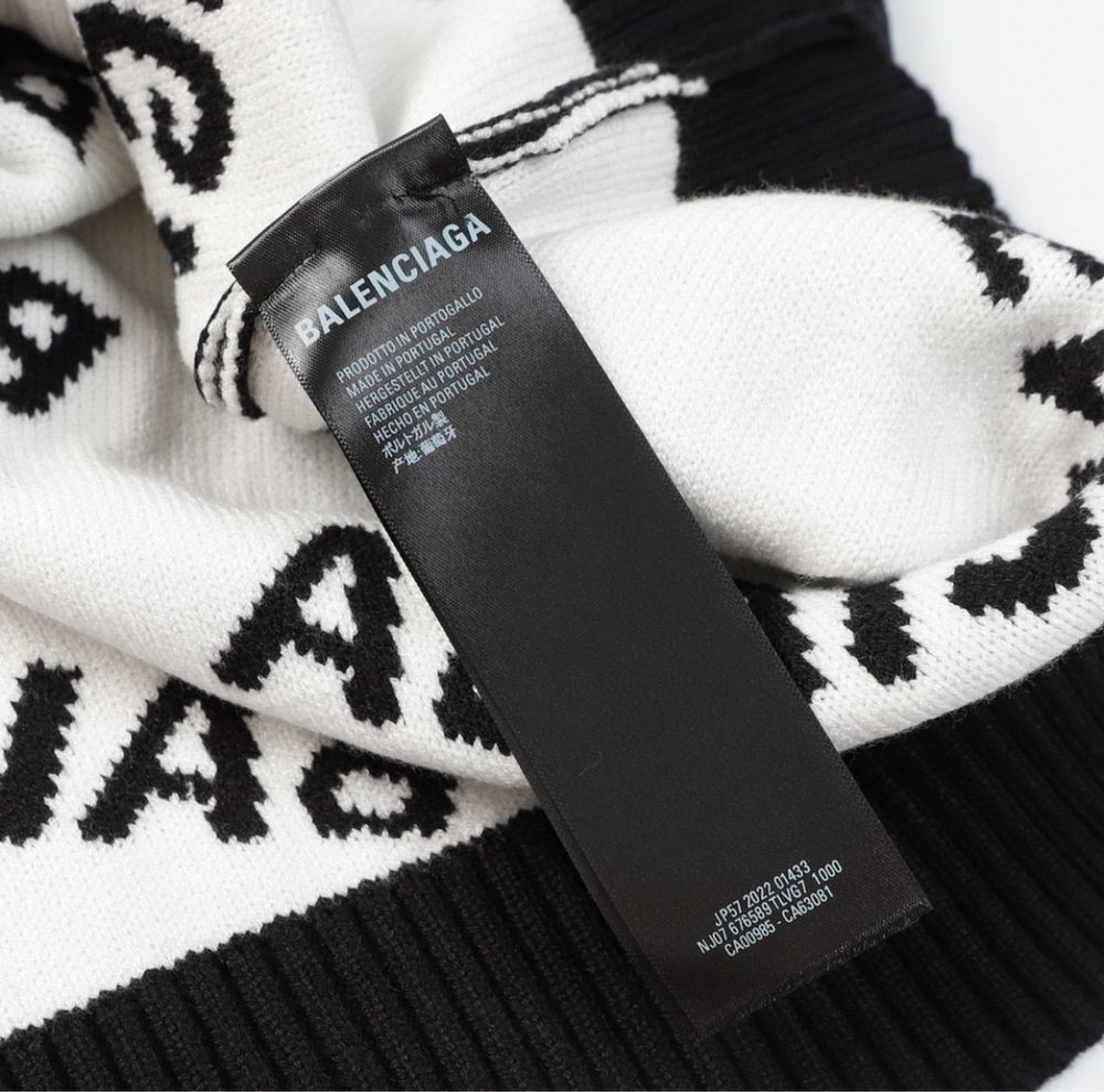 Camisolas malha balenciaga