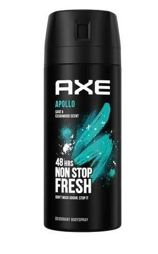 Гель для душу 3 в 1 Axe Apollo+ Дезодорант-спрей  Axe Apollo чоловічий