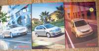 TOYOTA 3 prospekty: Avensis '04 + Avensis Verso '04 + Yaris Verso '00