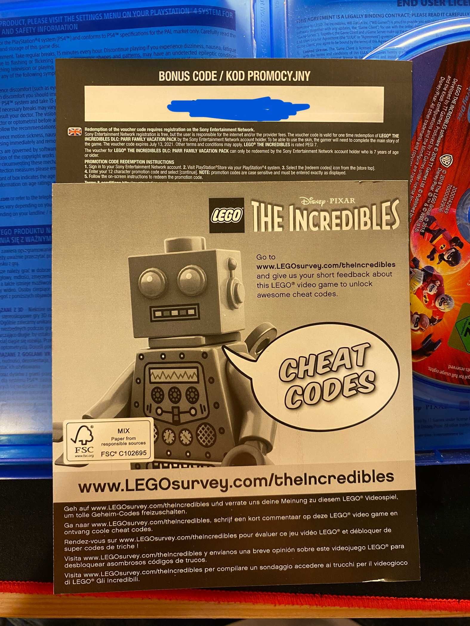Lego Iniemamocni PS4