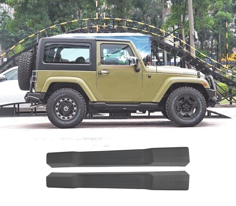 ESTRIBOS JEEP WRANGLER 2P 07-17 PRETO