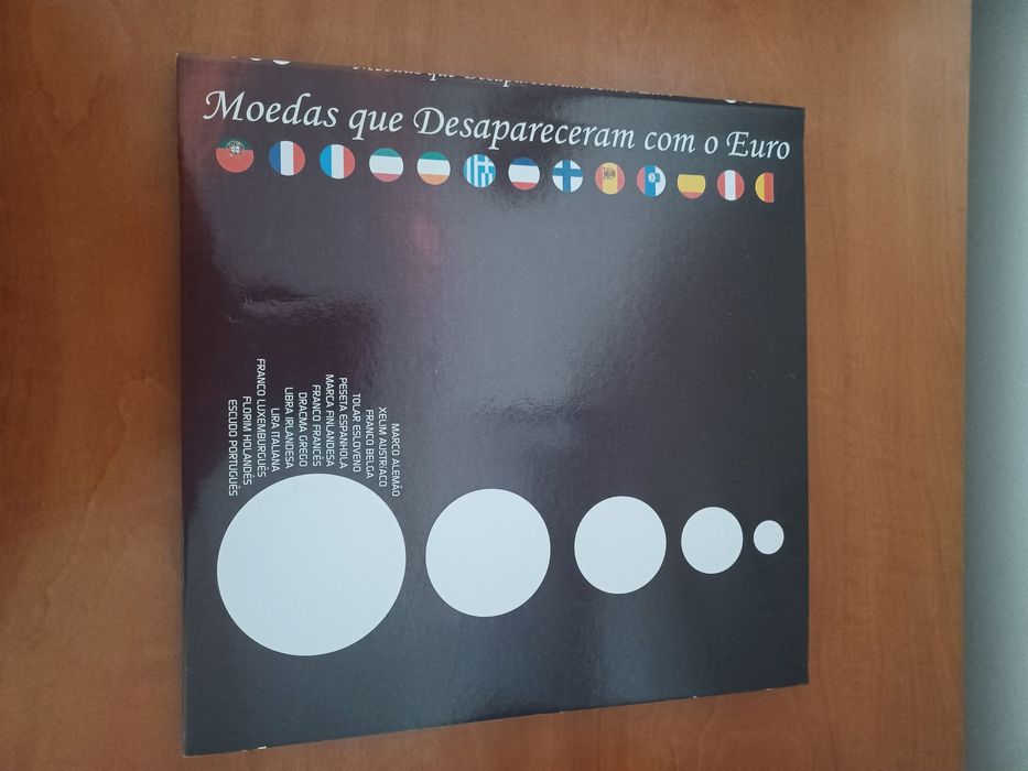 Coleção completa Moedas que Desapareceram com o Euro