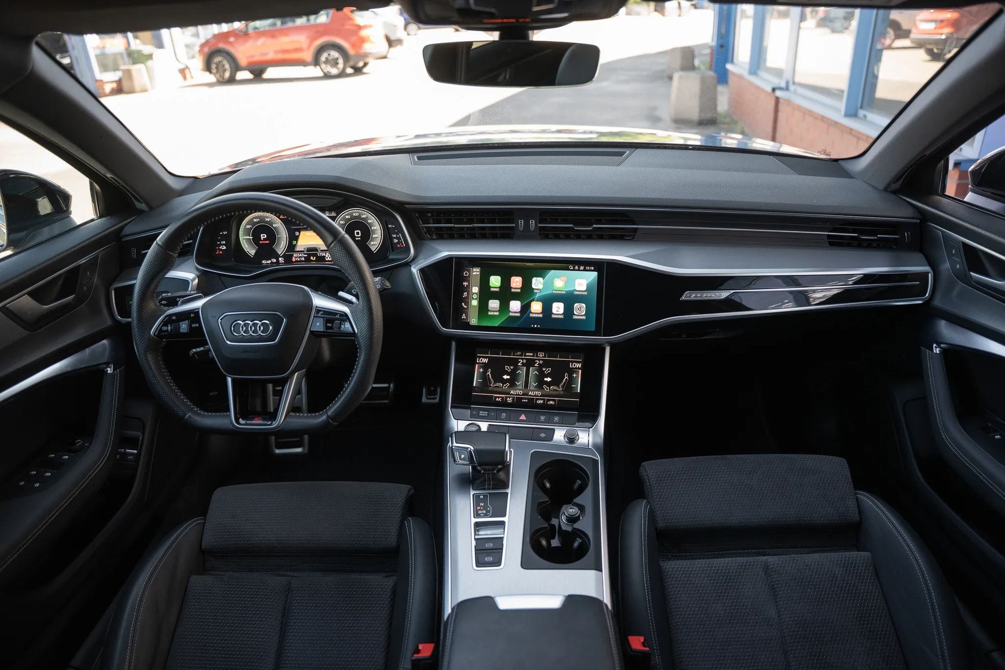 Audi A6 MEGA S LINE 55 TFSIe 367PS Quattro Skóra Matrix Kamera Radar
