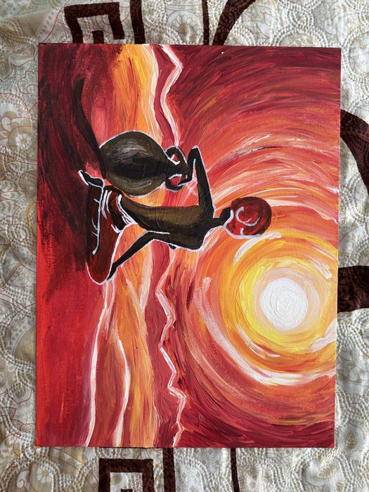 Картина акрилом з рамкою