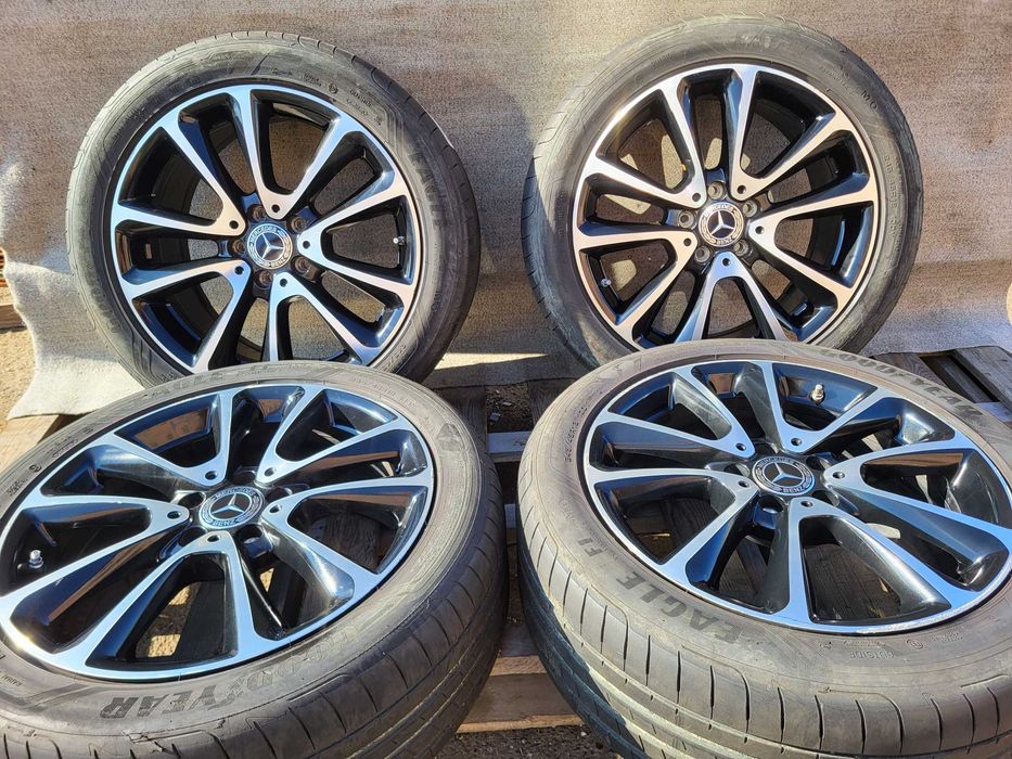 [K409] Koła letnie 18 Cali 5x112 Opony 245/45/18 Mercedes E Klasa 23r