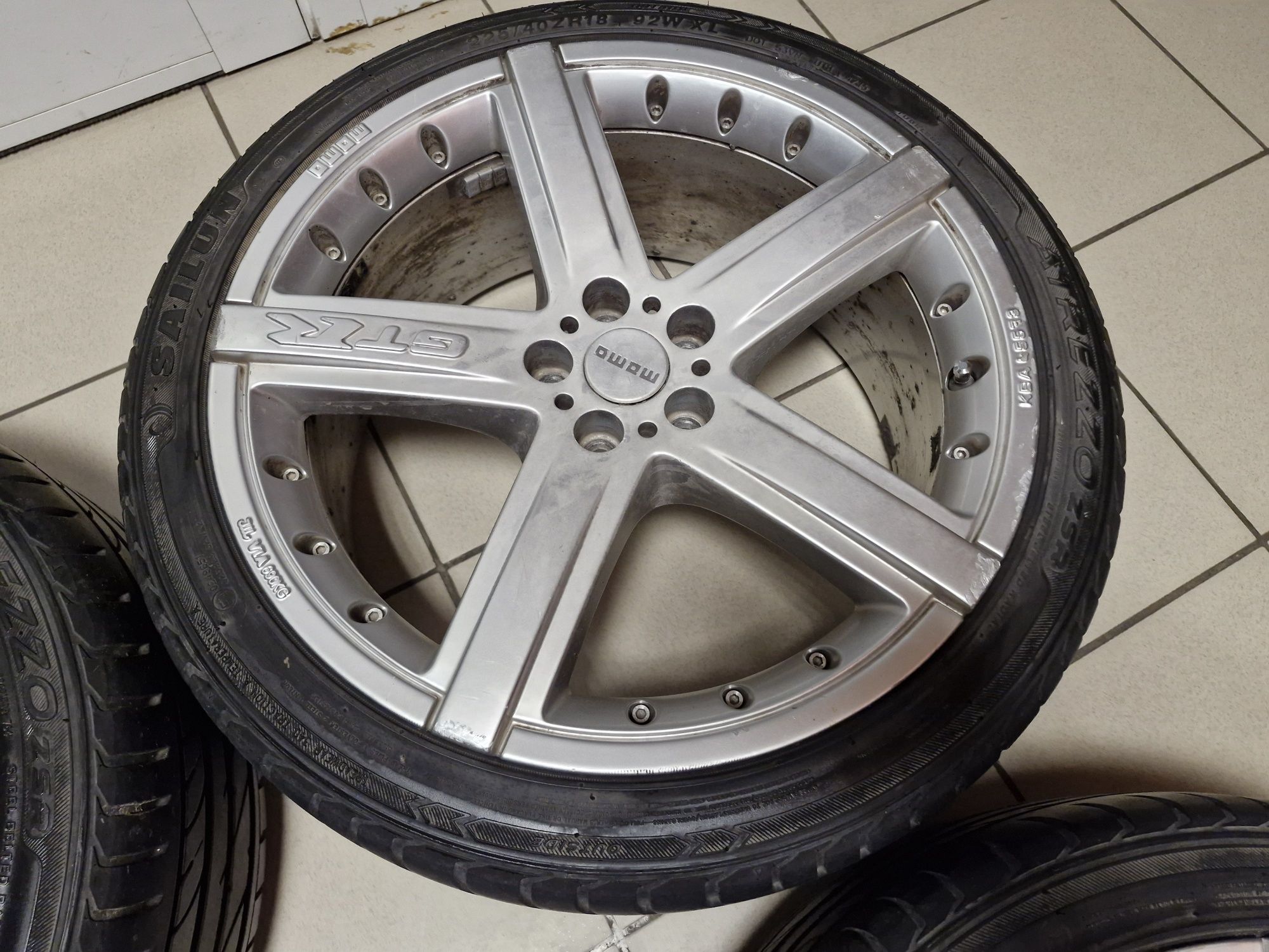 Felgi aluminiowe 18" 5x100 ET35 Audi A3 Golf IV Polo Seat Leon Toledo