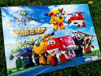Nowe super Puzzle ramkowe Super Wings samoloty zabawki